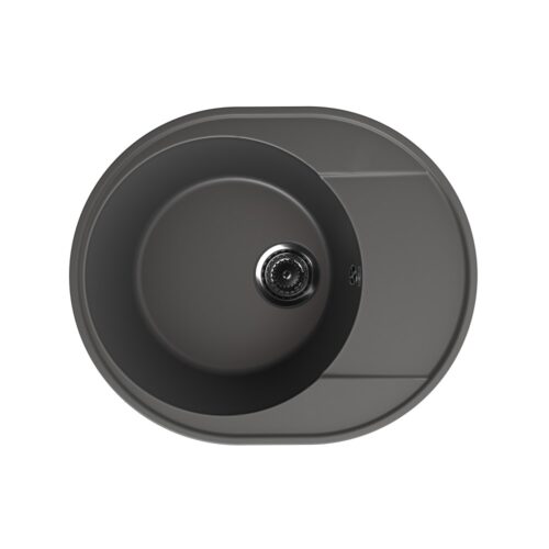 Кухонная мойка Ulgran Quartz Nora 585-09, мокрый асфальт