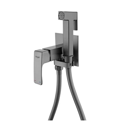 Гигиенический душ со смесителем встраиваемый Raglo R02.54.09, графит