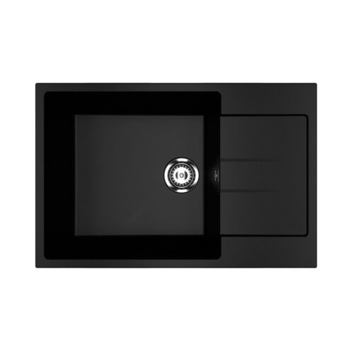Кухонная мойка Ulgran U-602-344, ультра-черный