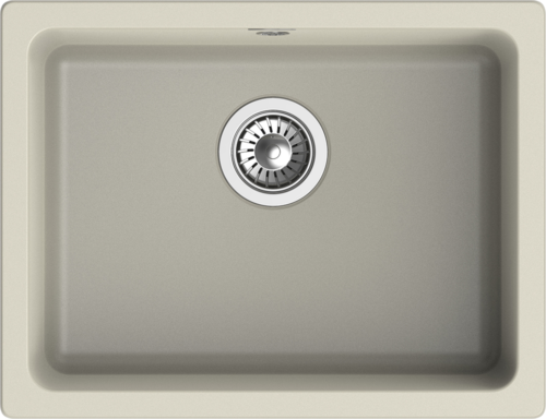 RIVELATO Мойка BERKANA 50 подст.монтаж 1-чаш 560*430 topazio арт.
