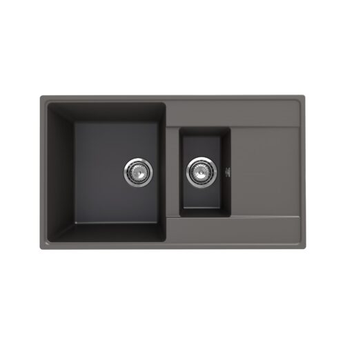 Кухонная мойка Ulgran Quartz Prima 860 1,5K-09, асфальт