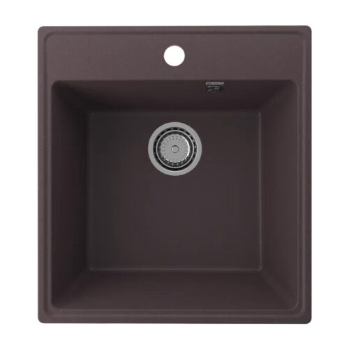 Кухонная мойка Ulgran Quartz Forte 460-06, трюфель