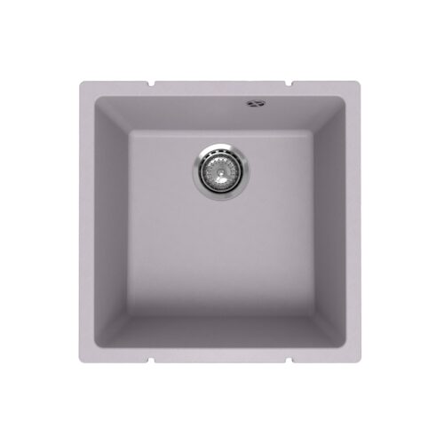 Кухонная мойка Ulgran Quartz Under 400-04, платина