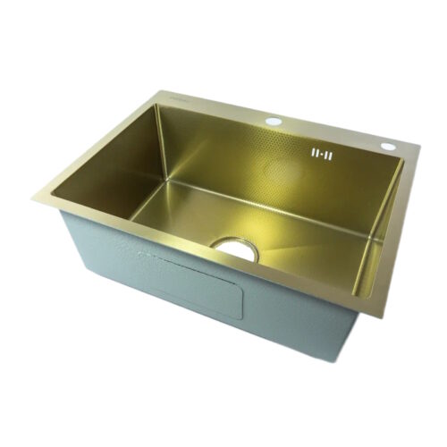 Мойка для кухни Fmark FSC7550C, матовое золото