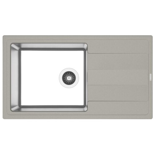Кухонная мойка Florentina КОМБИ 21.400.D0860.305, грей