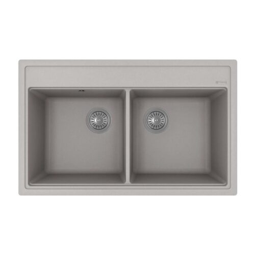 Кухонная мойка Florentina ЛИПСИ 20.370.E0820.305, грей