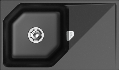 RIVELATO Мойка LOCUS 85 1-чаш 850*500 nero арт.