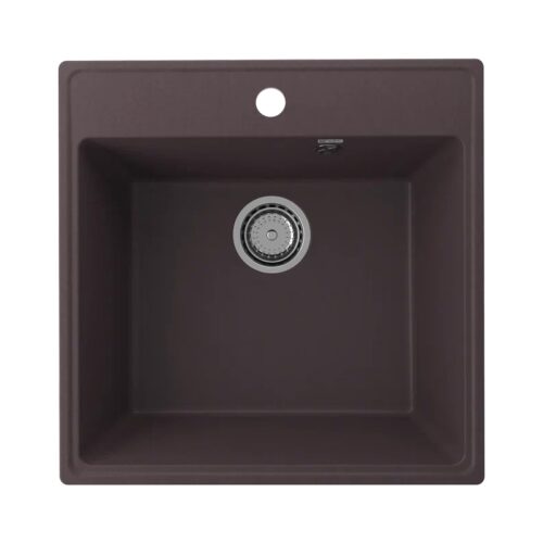 Кухонная мойка Ulgran Quartz Forte 505-06, трюфель