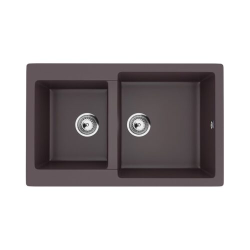 Кухонная мойка Ulgran U-505-345, шоколад