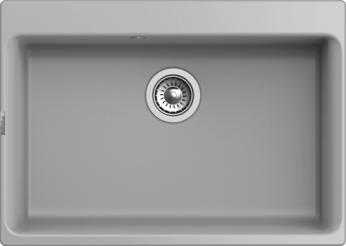 RIVELATO Мойка AXEL 70 1-чаша 730*520мм grigio metallizzato арт.