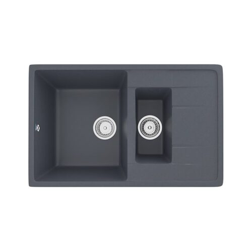 Кухонная мойка Ulgran U-205-343, антрацит