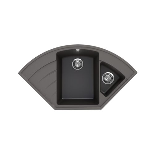 Кухонная мойка Ulgran Quartz Marta 1000-09, асфальт