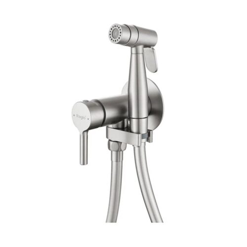 Гигиенический душ со смесителем встраиваемый Raglo R20.54.05, сатин