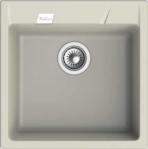 RIVELATO Мойка RAUM 50 1-чаша 500*510мм topazio арт.