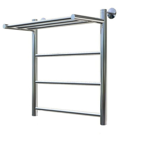 Полотенцесушитель водяной с полочкой (лесенка) Тругор Аспект НК 1 П 60х50 см (без углов)