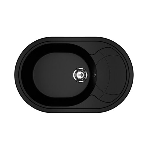 Кухонная мойка Ulgran U-610-344, ультра-черный