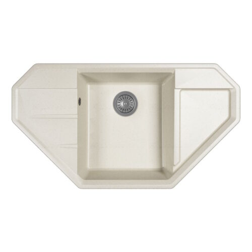 Кухонная мойка Dr. Gans КРОНА 29.040.D0910.401, белый