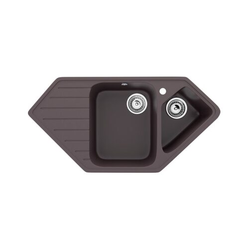 Кухонная мойка Ulgran U-409-345, шоколад