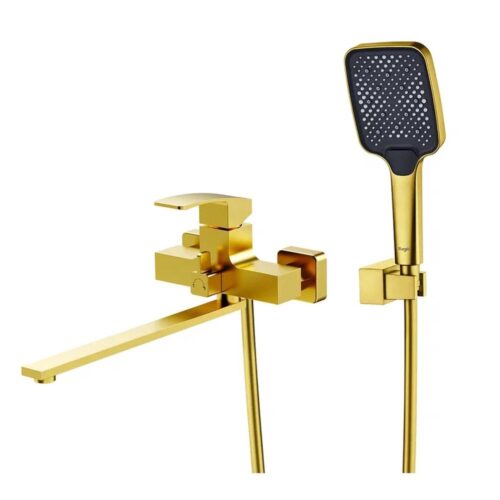 Смеситель для ванны Raglo R01.22.03, золотой сатин