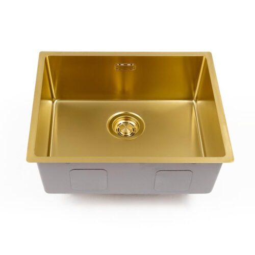 Кухонная мойка Grandex Aqua Optima 5011361, золото