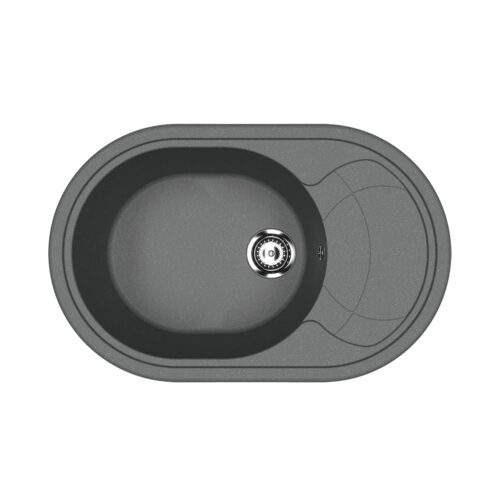 Кухонная мойка Ulgran U-610-343, антрацит