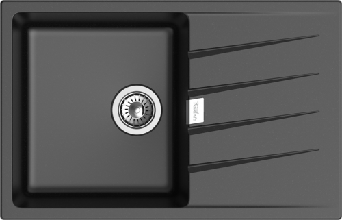 RIVELATO Мойка RAUM 78 1-чаша 780*500мм nero арт.