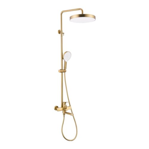 Душевая система Raglo R07.24.03, сатин золотой