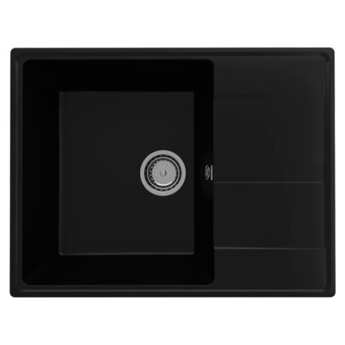 Кухонная мойка Ulgran Quartz Prima 650-07, уголь