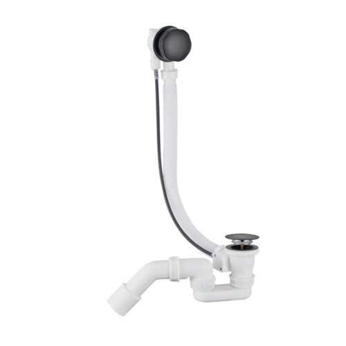 Слив-перелив (полуавтомат) Grocenberg GB240BL, черный