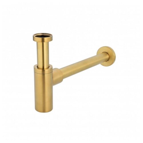 Сифон для раковины Grocenberg GB210GL, брашированное золото