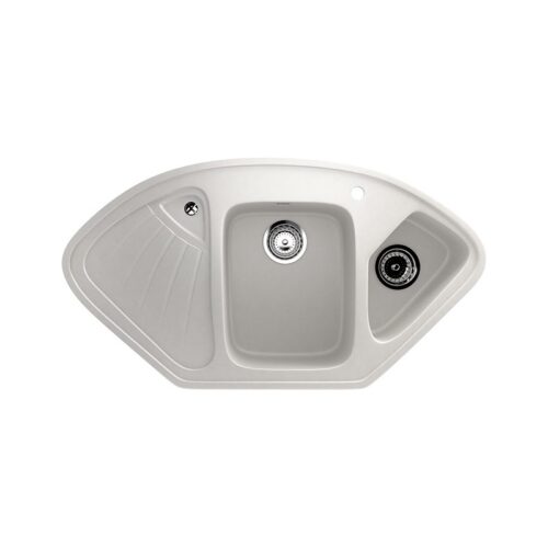 Кухонная мойка Ulgran U-501-341, ультра-белый