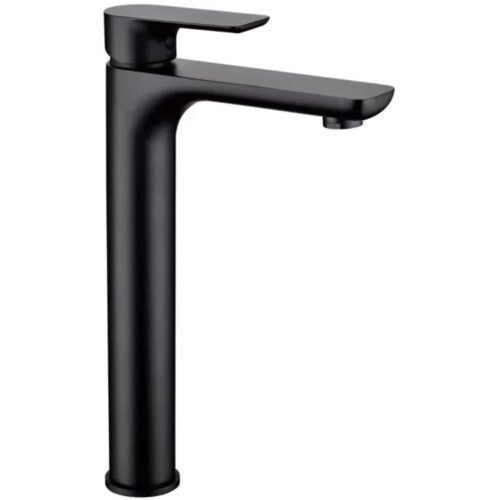 Смеситель для раковины высокий Grocenberg GB3009BL, черный