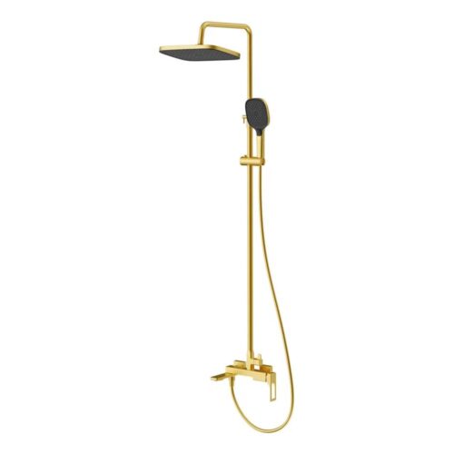 Душевая система Splenka S55.24.03, сатин золотой