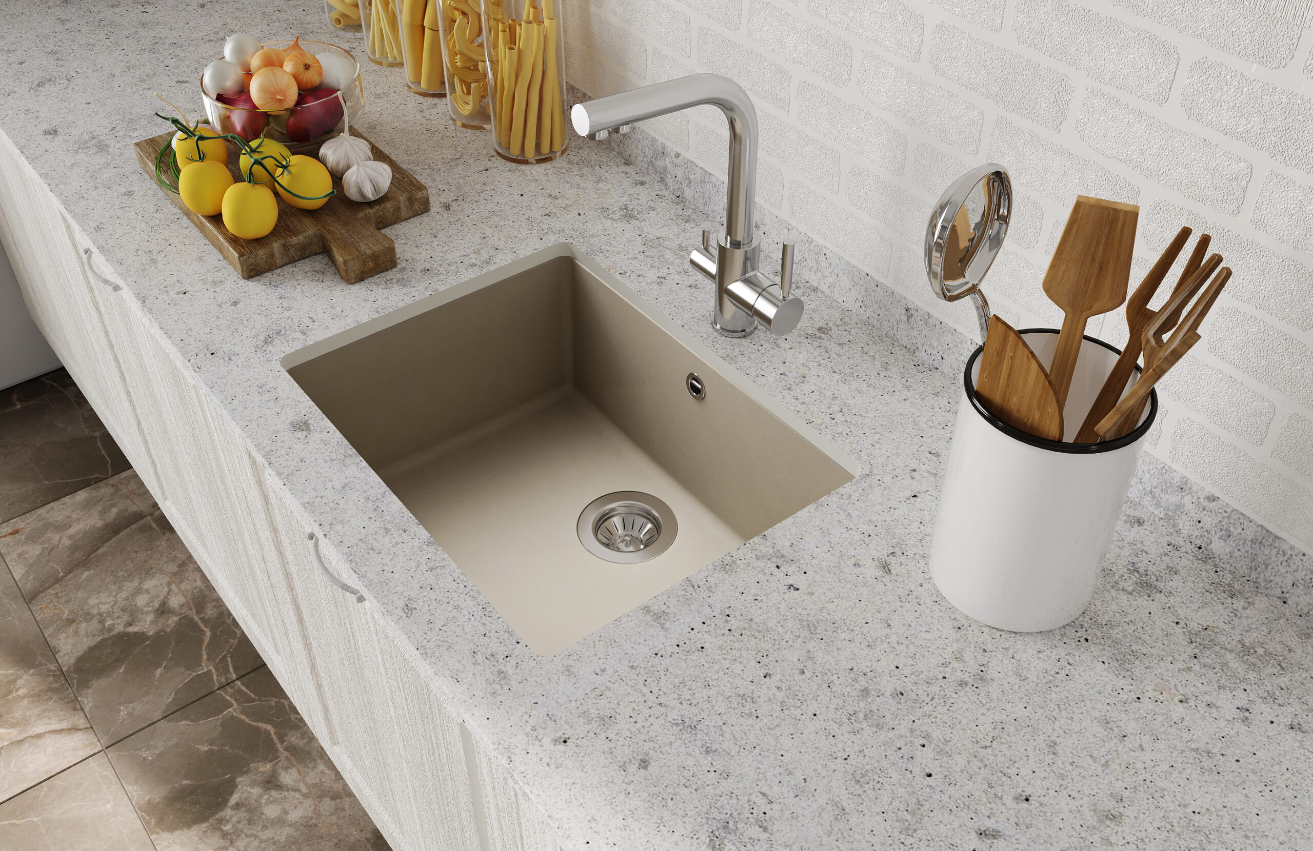 Кухонная мойка Florentina ВЕГА 22.320.D0500.305, грей — изображение 5