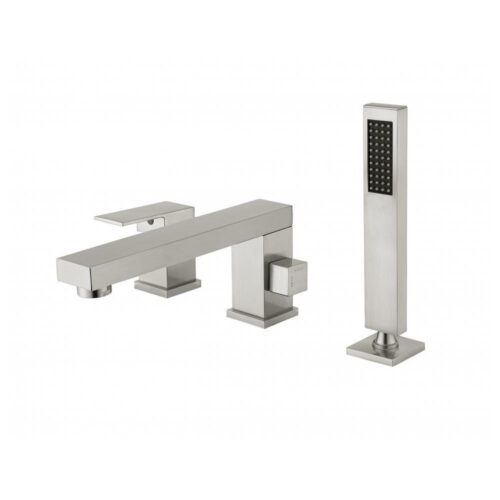 Смеситель на борт ванны Groсenberg GB6008NK, никель