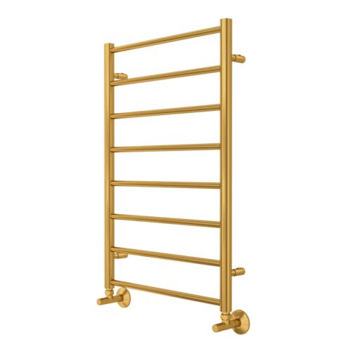 Полотенцесушитель водяной Terminus Аврора П8 50х80, брашированное золото