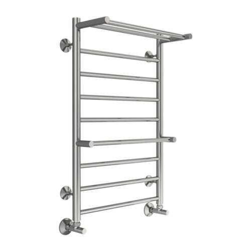 Полотенцесушитель электрический с полкой Terminus Аврора П8 50х80, хром