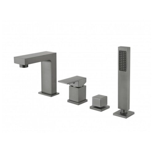 Смеситель на борт ванны Groсenberg GB6008-1BG, графит