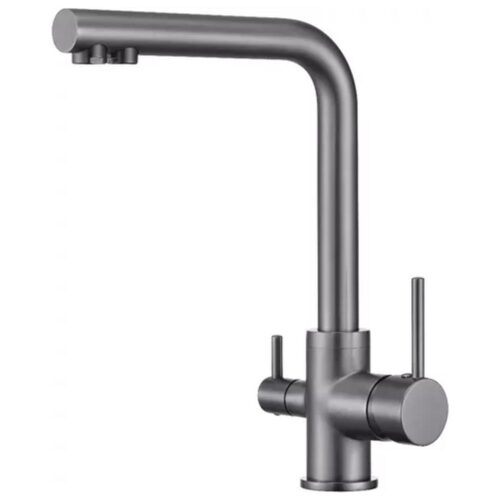 Смеситель для кухни Grocenberg GB40551BG, графит