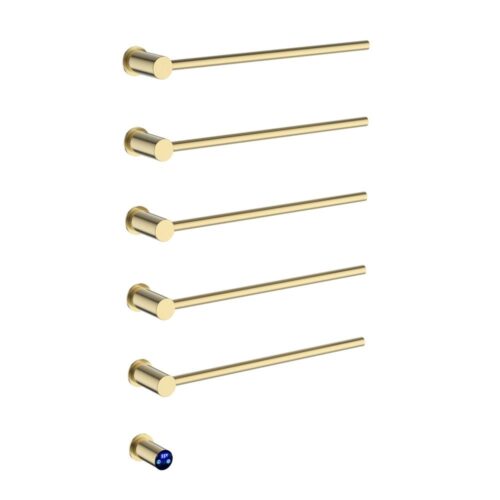 Полотенцесушитель электрический Terminus Аккорд П5 50х80, брашированное золото