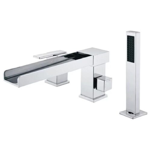 Смеситель на борт ванны Groсenberg GB6008-2CR, хром