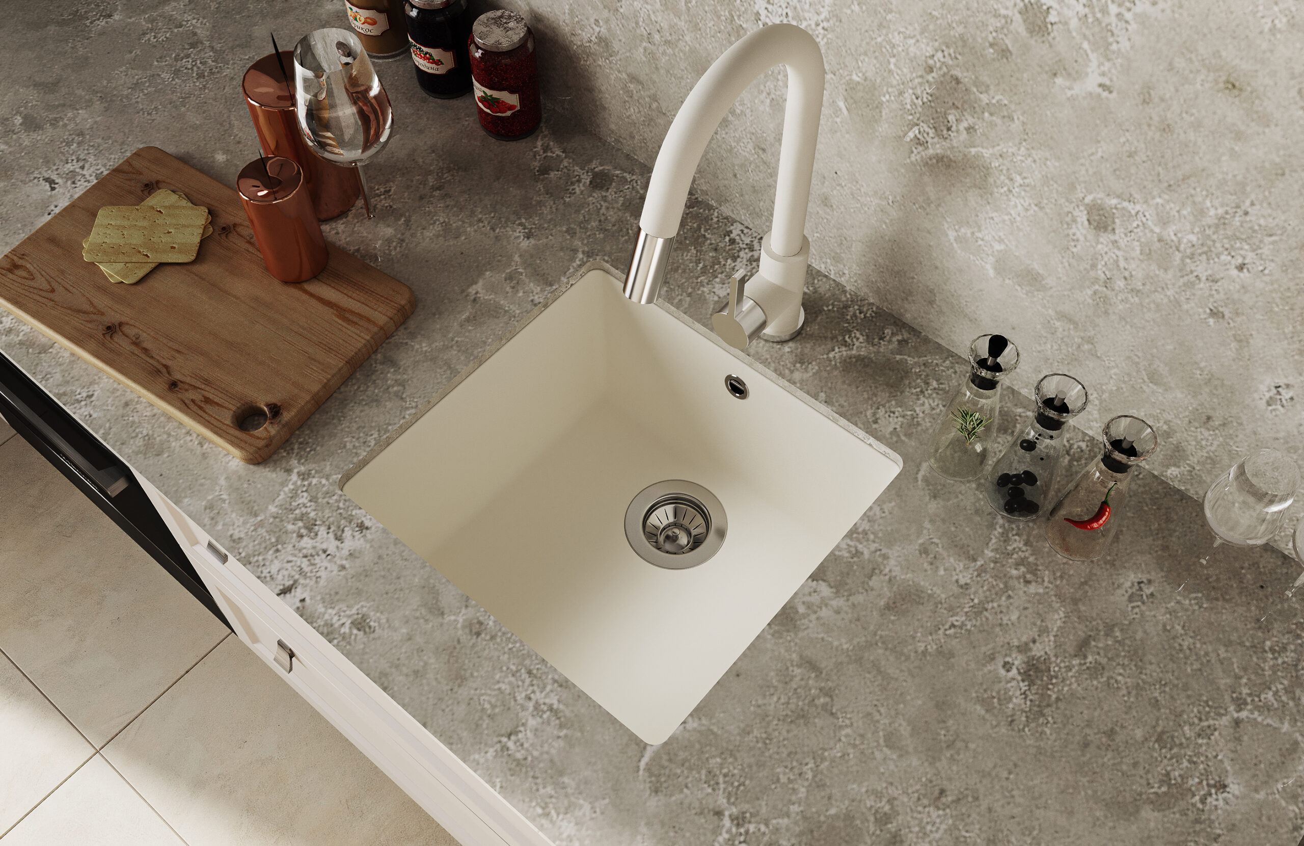 Кухонная мойка Florentina ВЕГА 22.315.C0400.201, жасмин — изображение 4