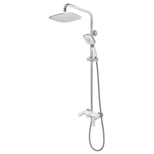 Душевая система Grocenberg GB7010WC, белый/хром