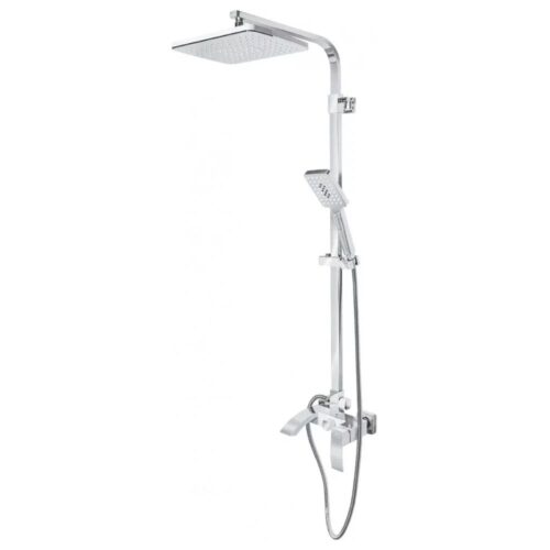 Душевая система Grocenberg GB7007WC, белый/хром
