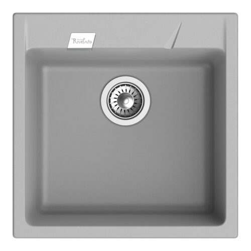 Кухонная мойка Rivelato RAUM RM-50, серый металлик