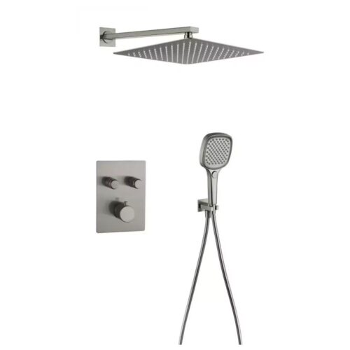 Душевая система встраиваемая (без излива) Grocenberg GB5040NK, никель