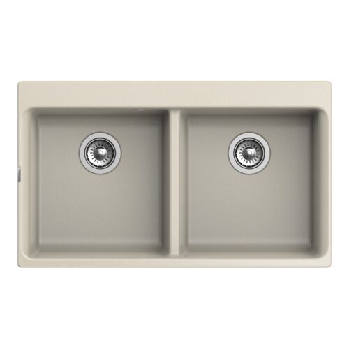 Кухонная мойка Rivelato AXEL X-90-2D, темно-бежевый