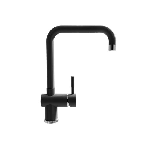 Смеситель для кухни Ulgran US-023-003, вороненая сталь