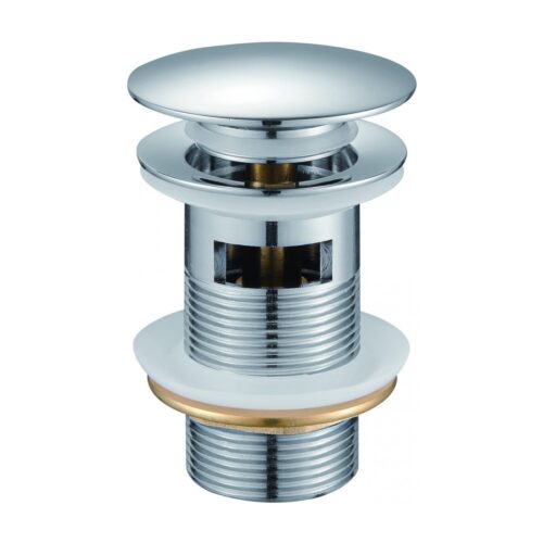 Донный клапан для раковины с переливом Maretti AC19P24015, хром