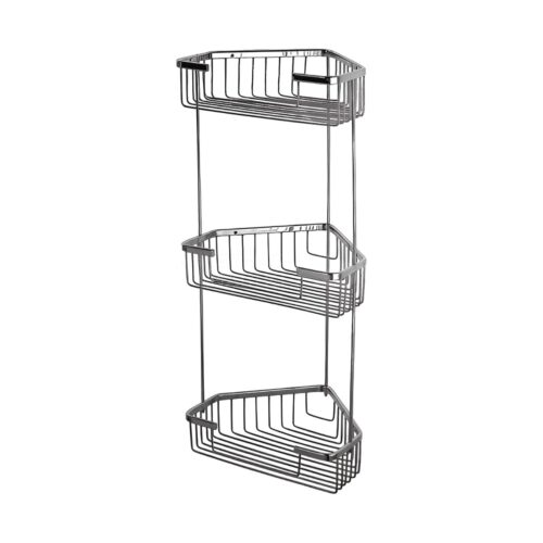 Полка угловая тройная Maretti AC58R335-3, хром